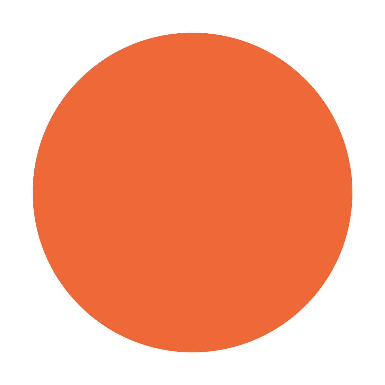 círculo naranja GRANDE